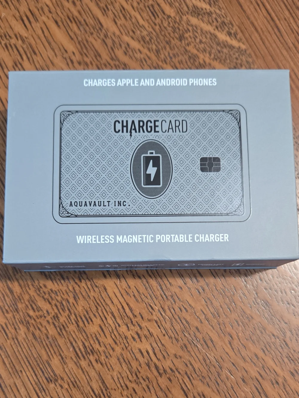AquaVault Charge Card